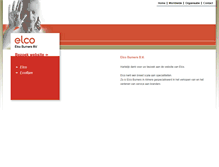 Tablet Screenshot of elco.nl